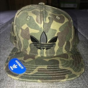 Adidas Camo SnapBack Hat